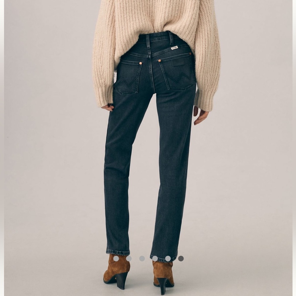 Wrangler Wild West High Rise Straight Leg Jean